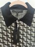 Rag & Bone 100% Viscose Graphic Black White Green Short Sleeve Button-Down Shirt Size S - photo 3