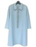 Tuckernuck 100% Polyester 97% Polyester 3% Spandex Blue Silver Cocktail Dress Size XXL - photo 11