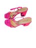 Bamboo Pink Heels Size 7 1/2 - photo 1