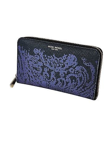 Henri Bendel Saffiano Leather Zip Around Wallet Wallet (view 1)