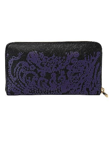 Henri Bendel Saffiano Leather Zip Around Wallet Wallet (view 2)