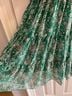 Max Studio 100% Polyester Floral Green Casual Dress Size S - photo 5