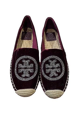 Tory Burch Logo Chain Espadrille Flats (view 1)