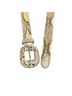 WCM New York 100% Snakeskin Animal Print Snake Print Belt Size L - photo 4