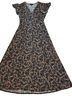 MSK Floral Multi Color Casual Dress Size L - photo 1