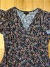 MSK Floral Multi Color Casual Dress Size L - photo 4