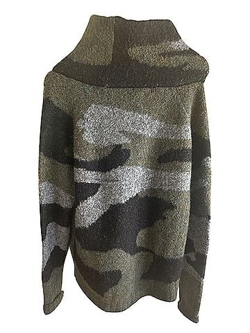 Aqua Turtleneck Sweater (view 2)