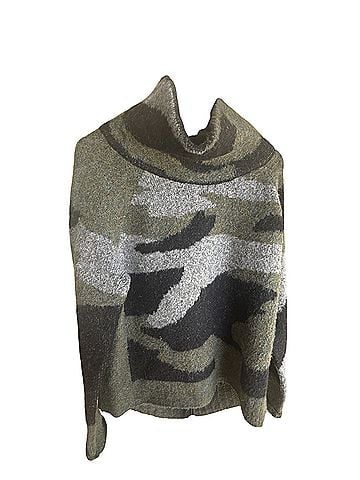Aqua Turtleneck Sweater (view 1)