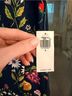 Old Navy Floral Blue Red Casual Dress Size S - photo 5
