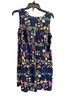Old Navy Floral Blue Red Casual Dress Size S - photo 1