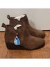 otBt Brown Ankle Boots Size 8 - photo 3