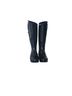Hunter 100% Rubber Solid Black Rain Boots Size 7 - photo 1