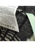 OFF-WHITE 100% Wool Multi Color Off-White Blanket Plaid Cape in Multicolor Wool Size 6 - photo 7
