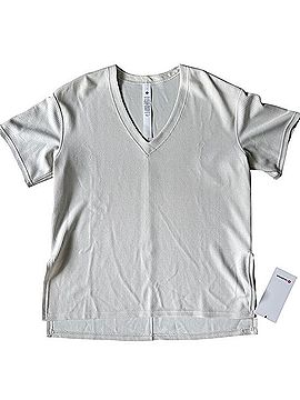 Lululemon Athletica Ribbed Softstreme Relaxed-Fit T-Shirt (view 2)