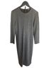 Theory Houndstooth Gray Wool Dress Size 10 - photo 1