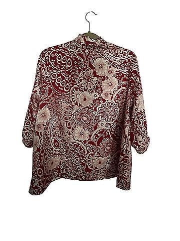 Cherry Berry Short Sleeve Blouse (view 2)