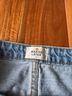 Marine Layer 100% Cotton Blue Denim Skirt Size 8 - photo 4