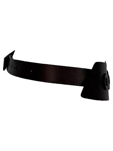 Saint Laurent Saint Laurent Paris Shield Belt in Brown Leather (view 2)