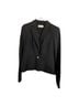 Calvin Klein 100% Polyester Stripes Gray Blazer Size 2 - photo 1