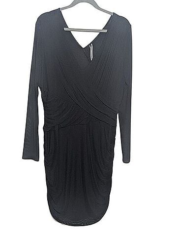 Anthropologie Sheer Ruched-Sleeve Cocktail Dress (view 1)