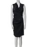 ALLSAINTS 100% Polyester Black Casual Dress Size 0X - photo 1