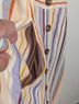 Evolutionary Stripes Multi Color Casual Dress Size M - photo 7