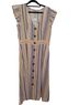 Evolutionary Stripes Multi Color Casual Dress Size M - photo 1