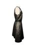 Draper James 73% Polyester 17% Cotton 10% Lurex 100% Polyester Floral Gold Black Cocktail Dress Size 14 - photo 2