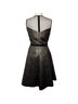 Draper James 73% Polyester 17% Cotton 10% Lurex 100% Polyester Floral Gold Black Cocktail Dress Size 14 - photo 3