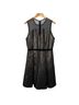 Draper James 73% Polyester 17% Cotton 10% Lurex 100% Polyester Floral Gold Black Cocktail Dress Size 14 - photo 14