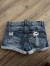 Almost Famous Blue Denim Shorts Size 3 - photo 3