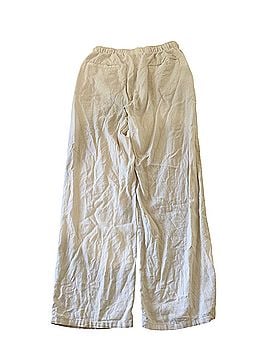 Denim & Flower Linen Pants (view 2)