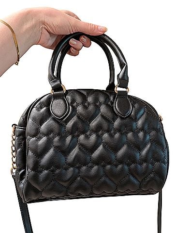 Juicy Couture Flawless Dome Satchel Leather Crossbody Bag (view 2)