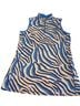 Tail Animal Print Blue Red White Active Dress Size XL - photo 1