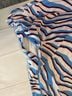 Tail Animal Print Blue Red White Active Dress Size XL - photo 4