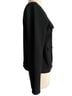 Banana Republic Solid Black Jacket Size S - photo 5