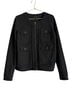 Banana Republic Solid Black Jacket Size S - photo 2