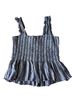 Maeve Stripes Blue Sleeveless Blouse Size M - photo 2