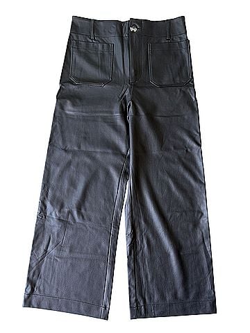 Maeve Faux Leather Pants (view 1)