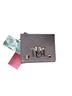 Badgley Mischka Gray Makeup Bag One size - photo 1