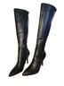 Nine West 100% Leather Black Boots Size 10 - photo 1