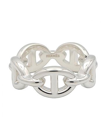 Hermès Hermes Chaine d'Ancre Enchainée Ring - Sterling Silver 925 Men's &amp; Women's Tone (view 2)
