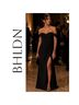 BHLDN Solid Black Cocktail Dress Size 2 - photo 4