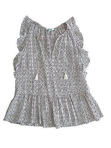 Madewell Lily Ruffle Sleeveless Blouse (view 1)