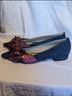 Boden Blue Purple Flats Size 9 - photo 4