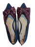 Boden Blue Purple Flats Size 9 - photo 2