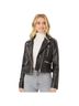 Love Tree Faux Leather Moto Jacket Jacket - photo 1