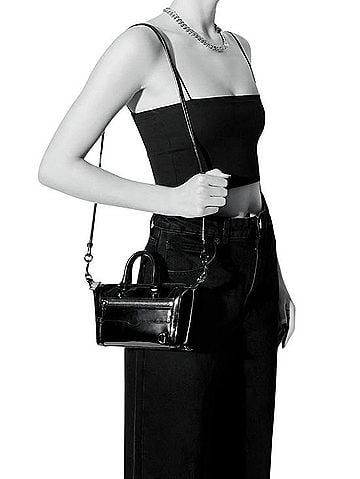 Rebecca Minkoff Mini Satchel Leather Satchel (view 1)