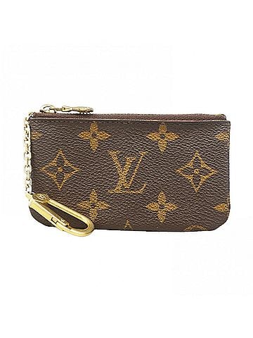 Louis Vuitton Louis Vuitton Monogram Pochette Clé M62650 Brown Women's Wallet/Coin Case (view 1)