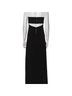 Alice + Olivia 89% Polyester 11% Polylasting 94% Silk 6% Spandex 100% Leather 94% Nylon 6% Spandex Black Cocktail Dress Size XS - photo 4
